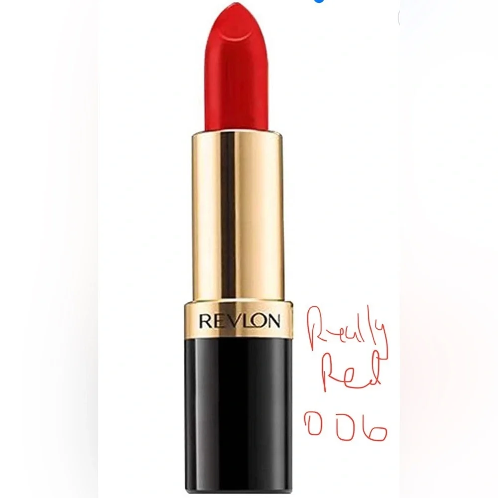 3‎ Revlon Matte & super lustrous Lipsticks - really red, ruby attitude, rosewine
